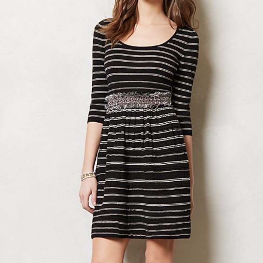 Elodie Sweater Stripe Dress, S